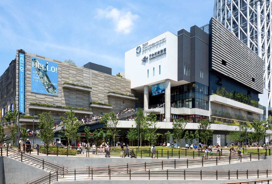 東京ソラマチの外観